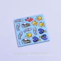 cute fish design EVA soft fridge magnet stickers for kids promotional toys